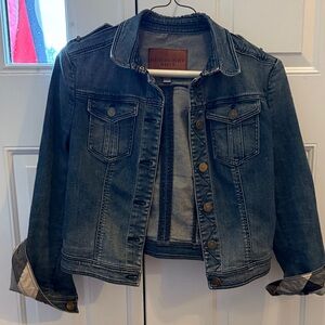 Burberry Dark Blue Denim Jacket